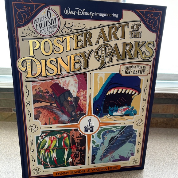 Disney Other - LIKE NEW! Disney Poster Art of the Parks Hardcover Book